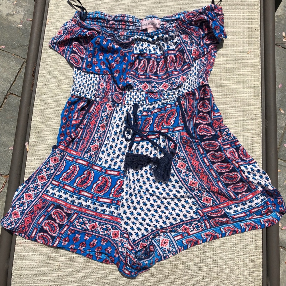 Romper “Band of Gypsies”-cute ruffle top Jr SzS